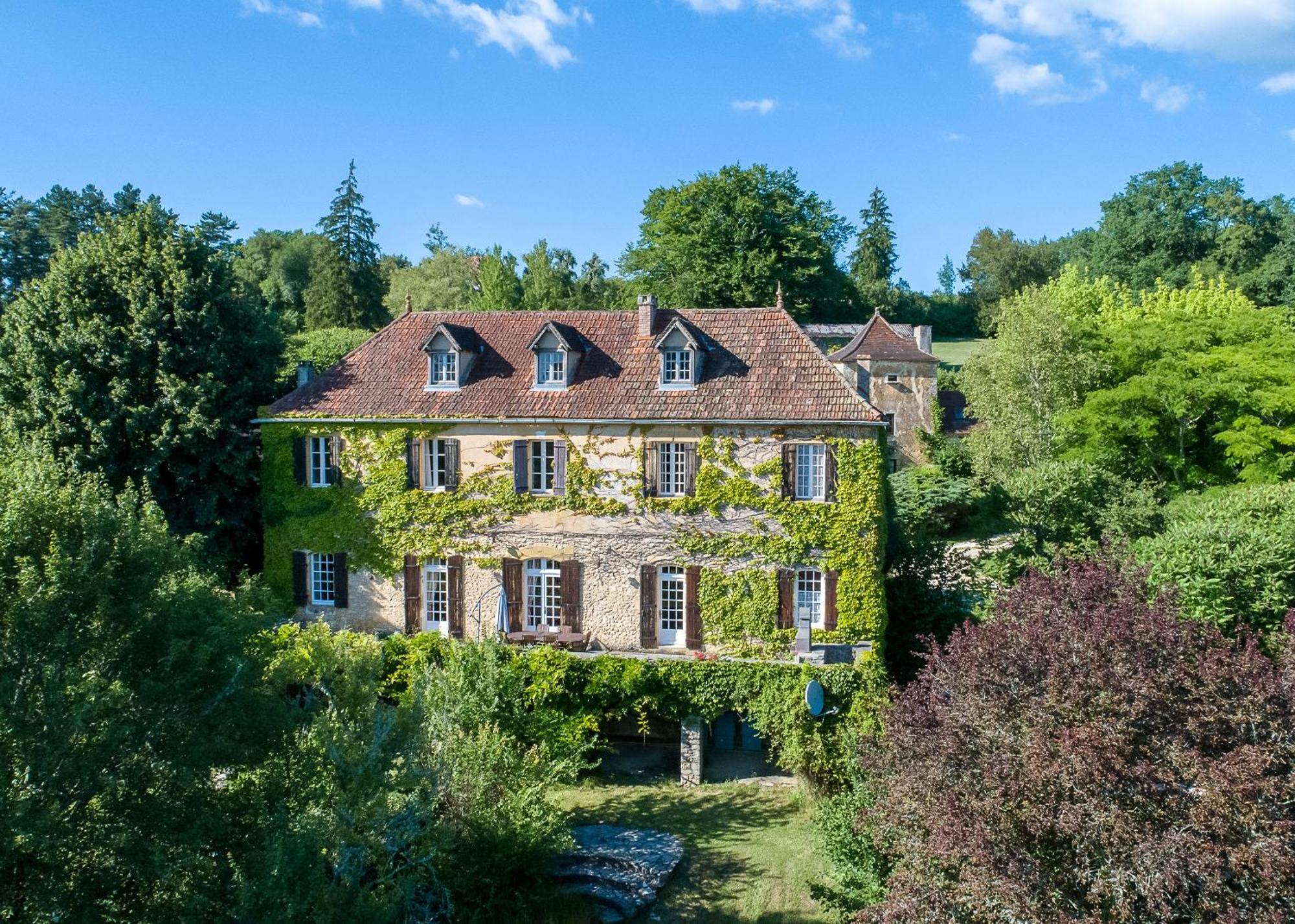 Villa Le Manoir De St Marcel Saint-Marcel-du-Périgord Exterior foto